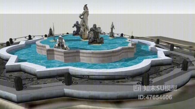 景观小建筑SU模型下载【ID:47654606】