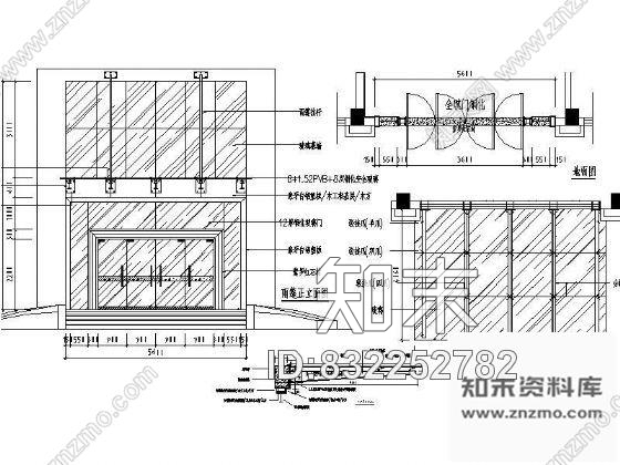 图块/节点办公楼雨蓬详图cad施工图下载【ID:832252782】