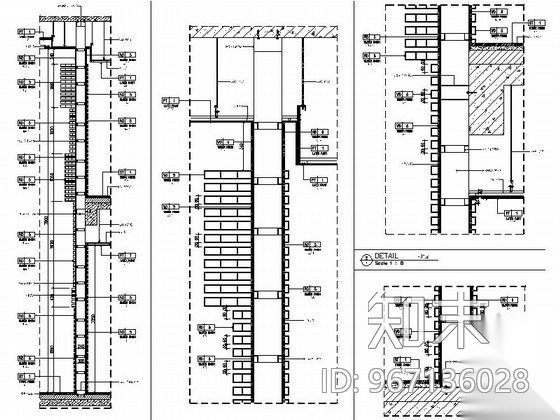 [北京]建筑工程企业集团现代办公楼装修图（含效果）cad施工图下载【ID:967136028】