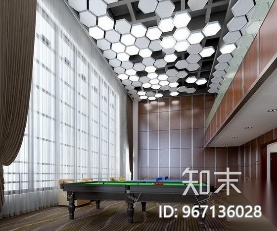 [北京]建筑工程企业集团现代办公楼装修图（含效果）cad施工图下载【ID:967136028】