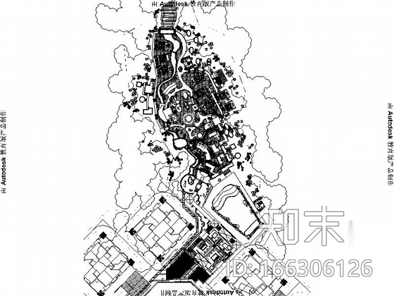 [辽宁]温泉周边环境绿化设计施工图cad施工图下载【ID:166306126】