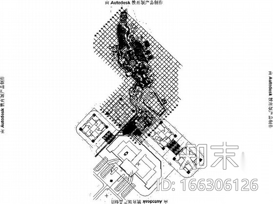 [辽宁]温泉周边环境绿化设计施工图cad施工图下载【ID:166306126】