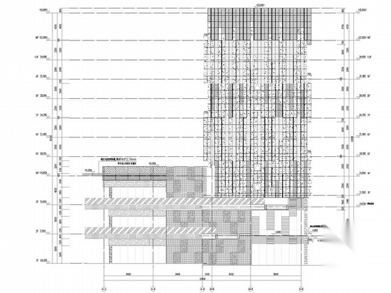 [广州]某知名广场规划建筑施工图（含酒店及办公楼等）cad施工图下载【ID:164863106】