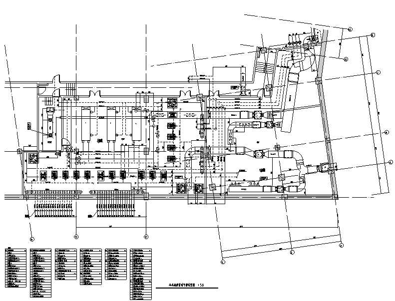 上海市学校暖通工程施工图（建筑、水、电全套）施工图下载【ID:166847171】