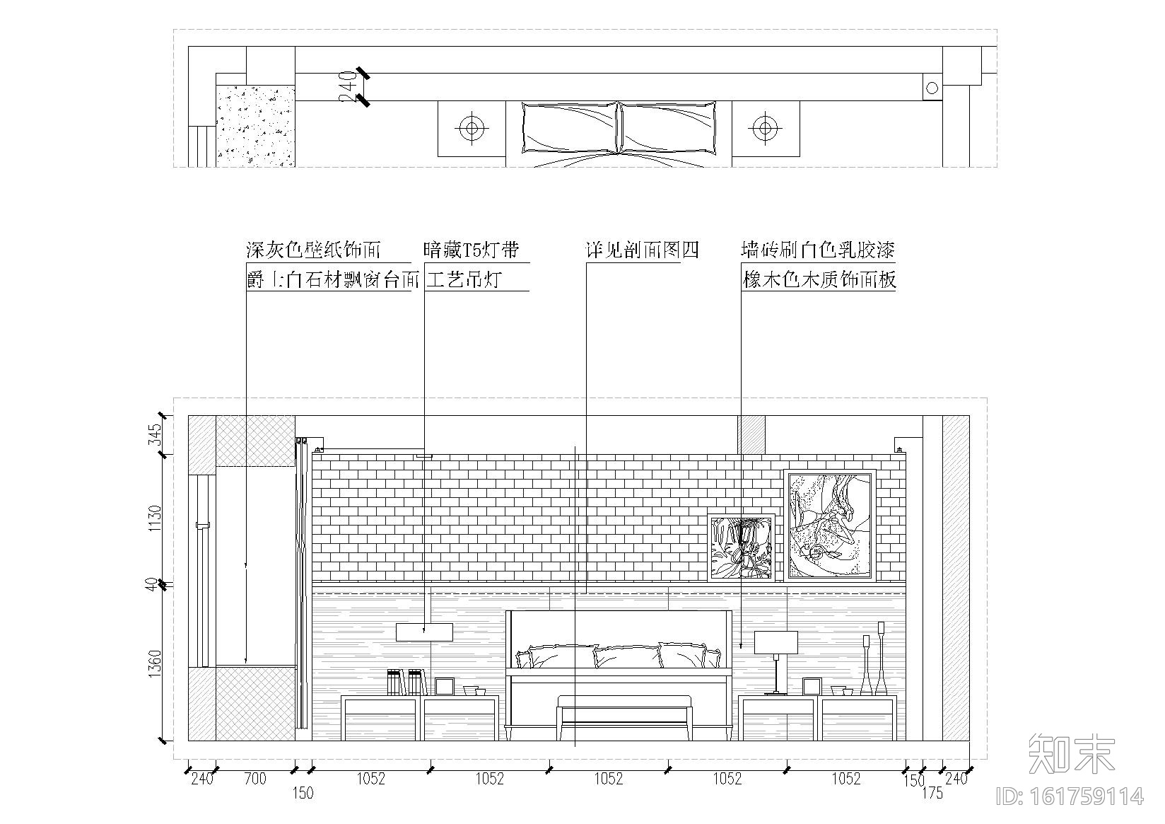 [江苏]扬州高先生别墅装饰CAD施工图+效果图cad施工图下载【ID:161759114】