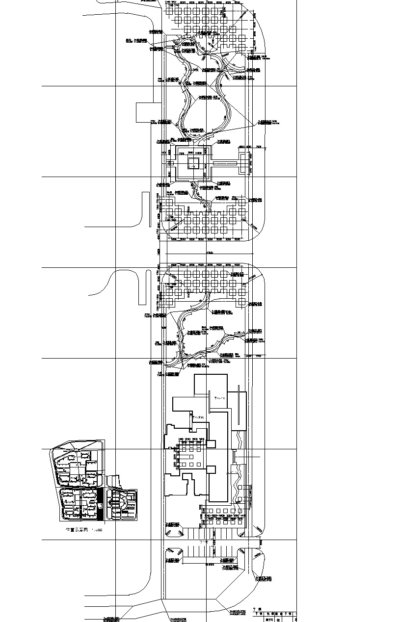 [北京]新北京故事居住区景观CAD施工图（含手绘方案及室...cad施工图下载【ID:161078145】