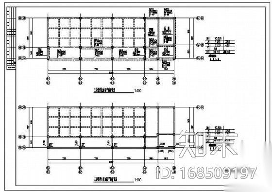 某爱心学校校舍加固工程结构设计图cad施工图下载【ID:168509197】