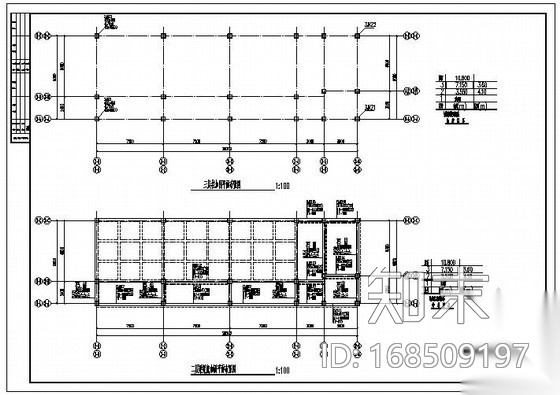 某爱心学校校舍加固工程结构设计图cad施工图下载【ID:168509197】