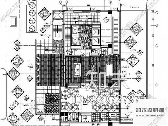 施工图北京某高级住宅小区售楼处室内装修施工图含效果cad施工图下载【ID:532072797】