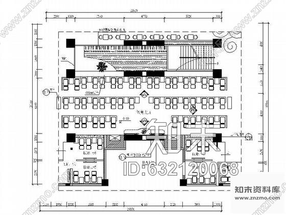 施工图洗浴城休息大厅装修图cad施工图下载【ID:632120068】