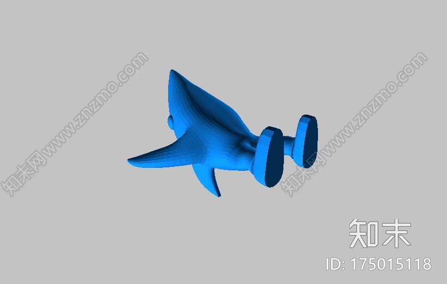 引发水果姐状告Shapeways的那只鲨鱼3d打印模型下载【ID:175015118】