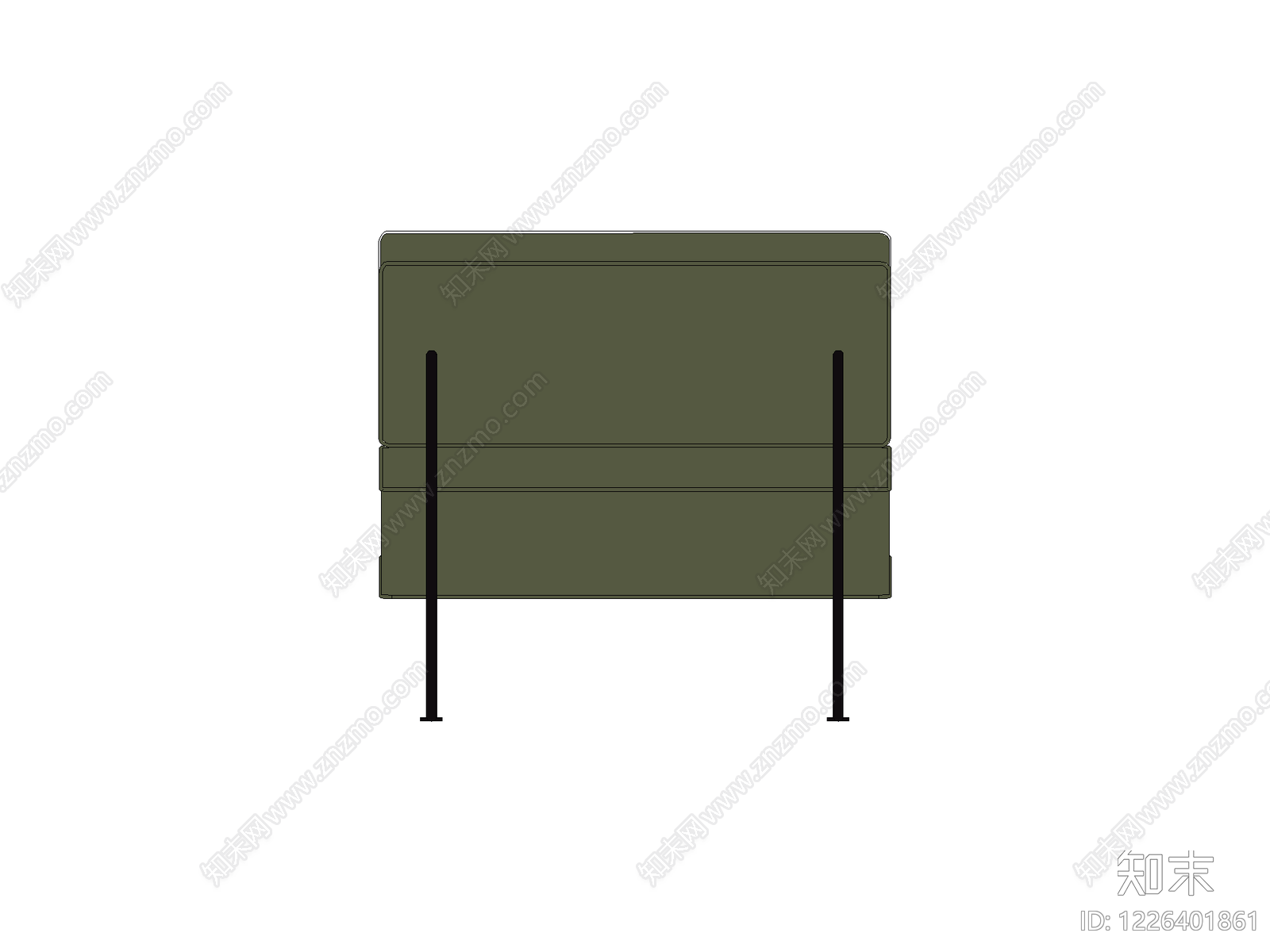 沙发cad施工图下载【ID:1226401861】