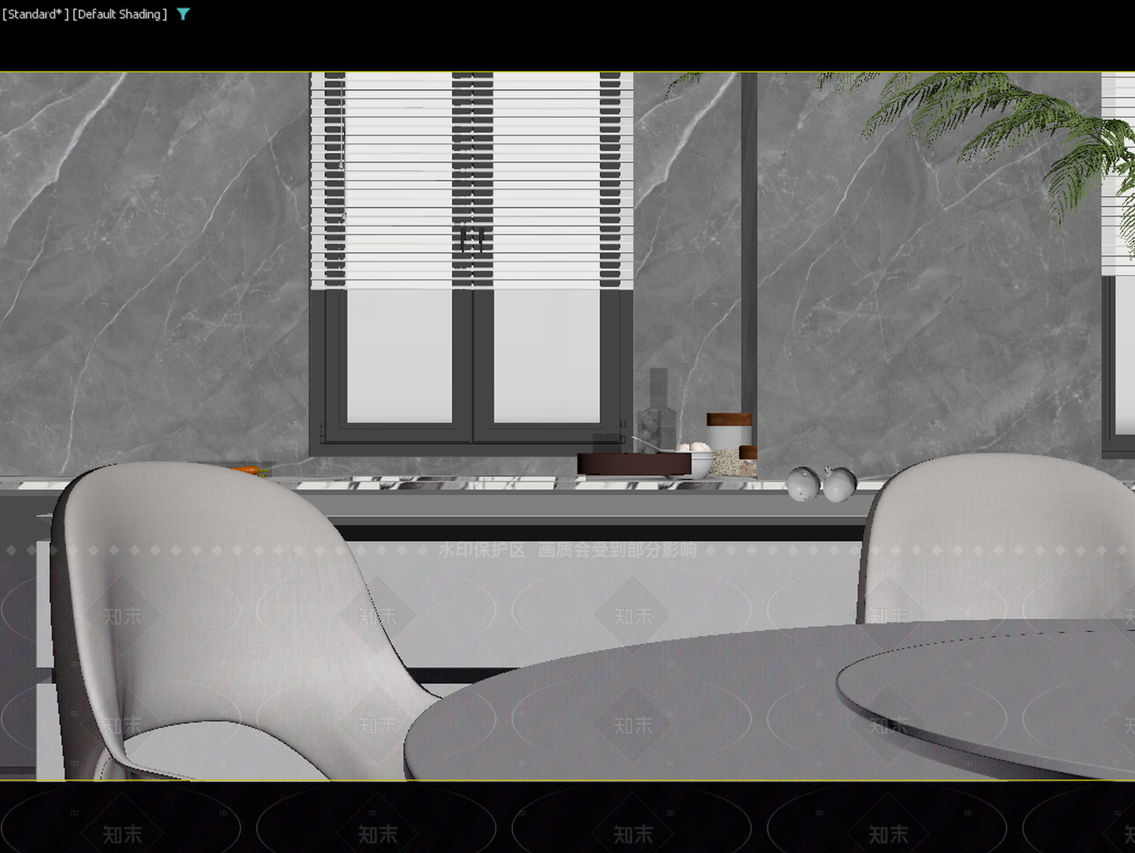 现代家居餐厅3D模型下载【ID:1214943652】