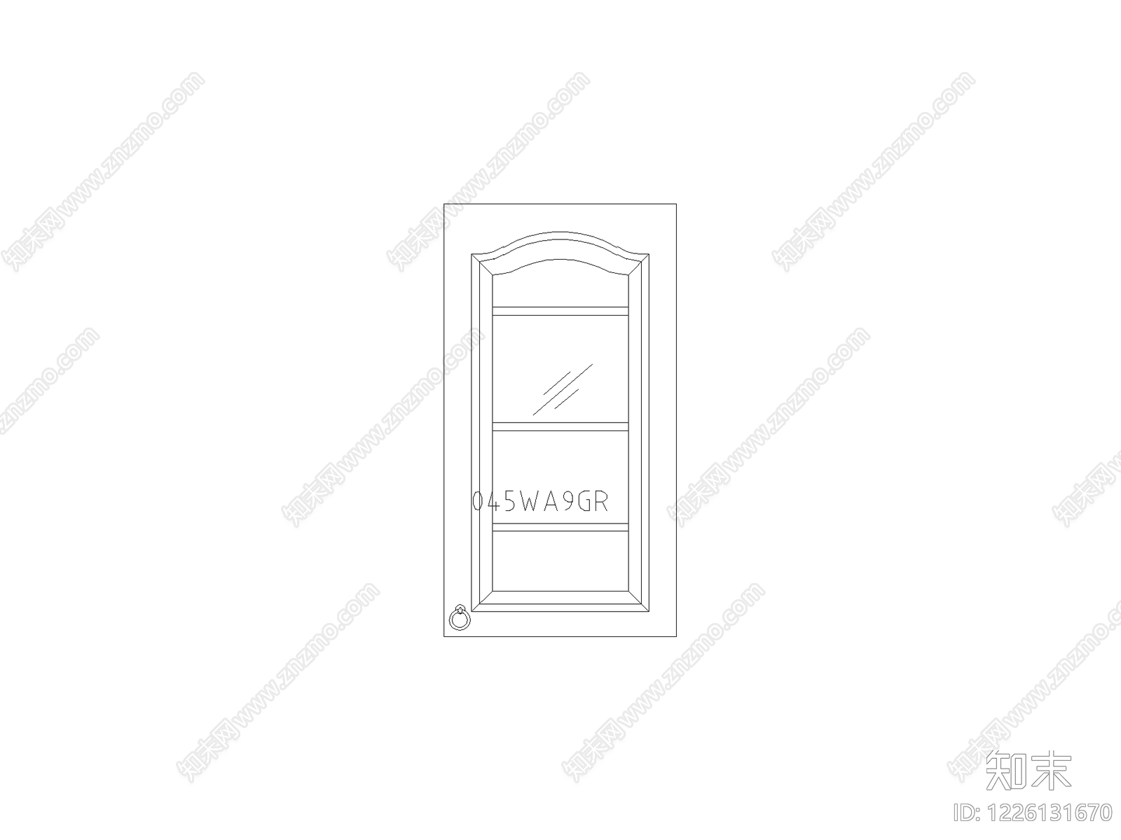 柜子cad施工图下载【ID:1226131670】
