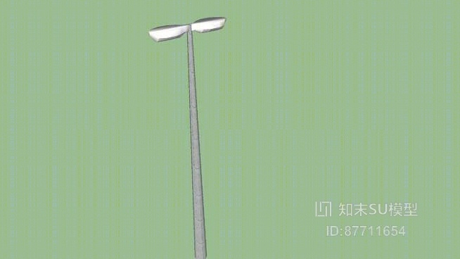 路灯SU模型下载【ID:87711654】