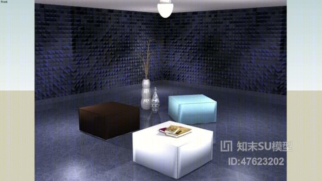 家居客厅SU模型下载【ID:47623202】