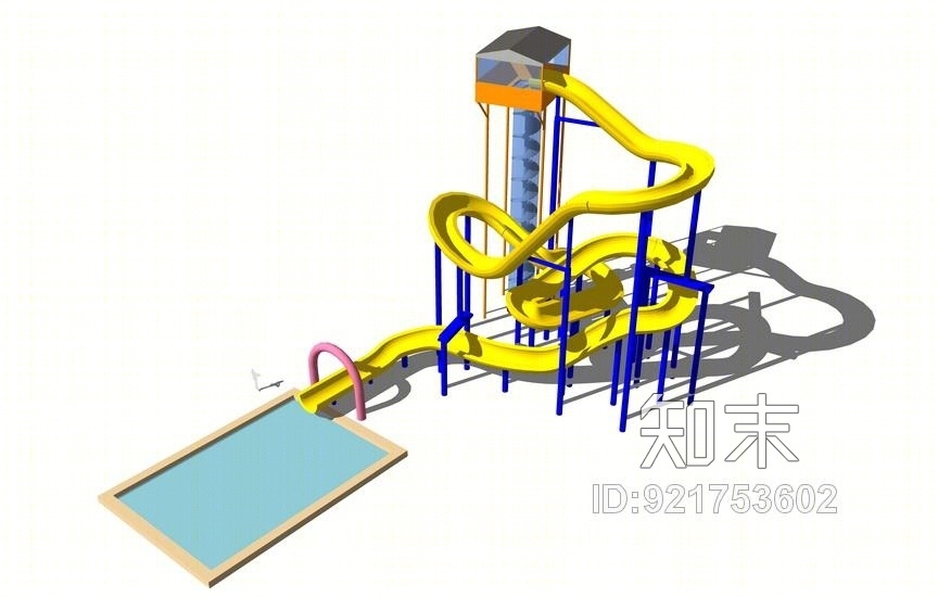 儿童游乐设施SU模型下载【ID:921753602】