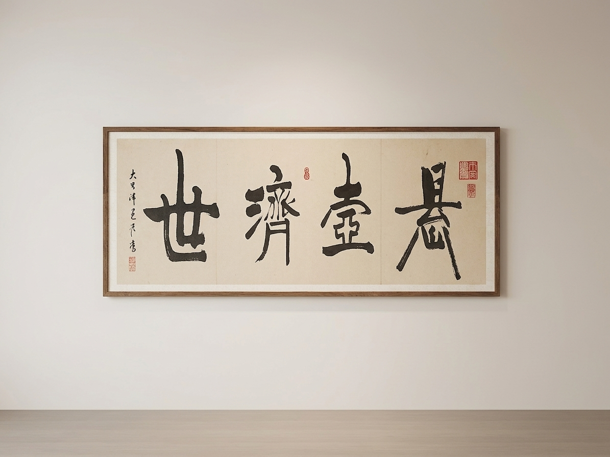 新中式字画SU模型草图
