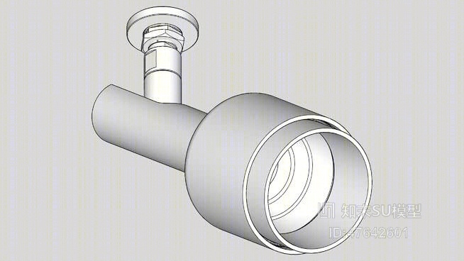 筒灯射灯SU模型下载【ID:47642601】