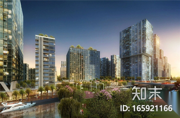 [合集]“经济中心”滨海规划方案（7家公司竞标方案）cad施工图下载【ID:165921166】