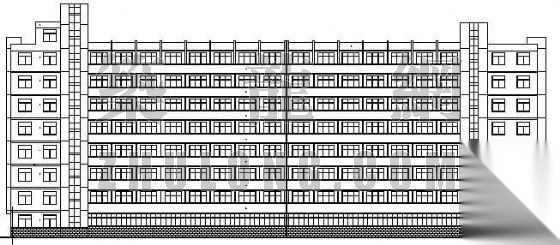 甘肃某大学学生公寓设计方案cad施工图下载【ID:149855192】