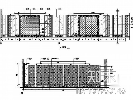 国际会议中心7号会议室施工图cad施工图下载【ID:161730143】