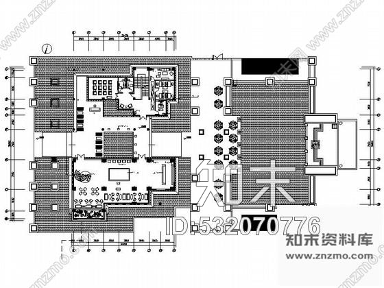 施工图武汉经典古典新中式售楼中心装修设计施工图含实景效果及手绘图cad施工图下载【ID:532070776】