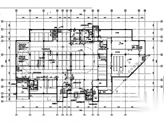 [上海]10层现代风格高校图书馆建筑施工图（知名设计院）cad施工图下载【ID:165407183】