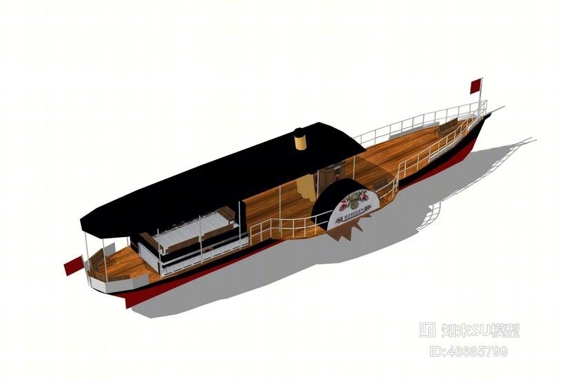 精品免费运输船SU模型下载【ID:46685799】