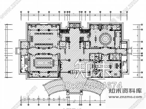 施工图江苏新古典主义风格酒店贵宾楼室内装修CAD施工图含效果cad施工图下载【ID:532034674】