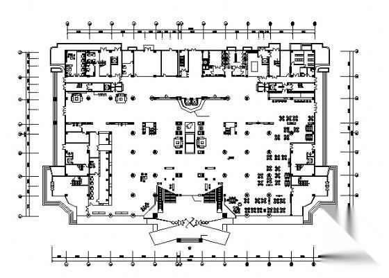 某十四层五星级酒店建筑方案设计图cad施工图下载【ID:151521145】