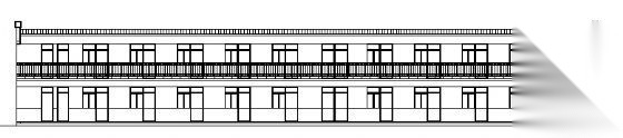宿舍楼建筑施工图cad施工图下载【ID:149576119】