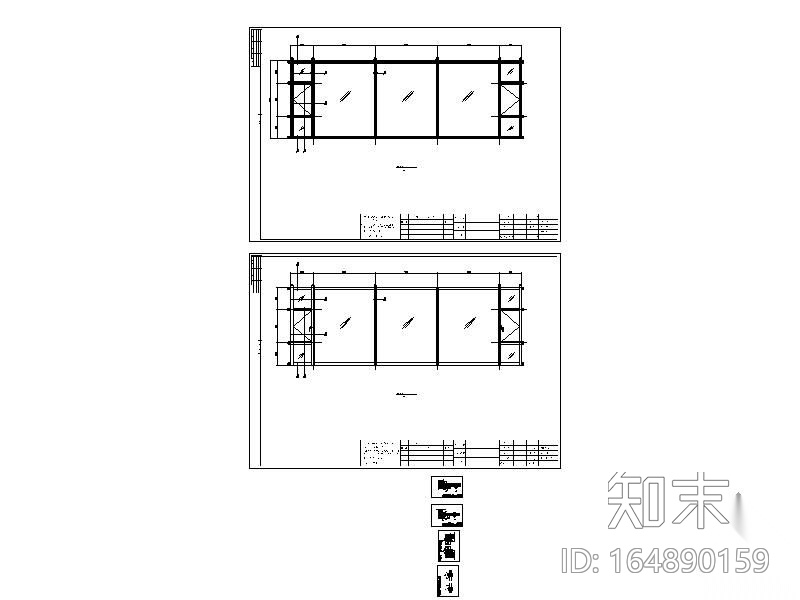 铝窗cad施工图下载【ID:164890159】