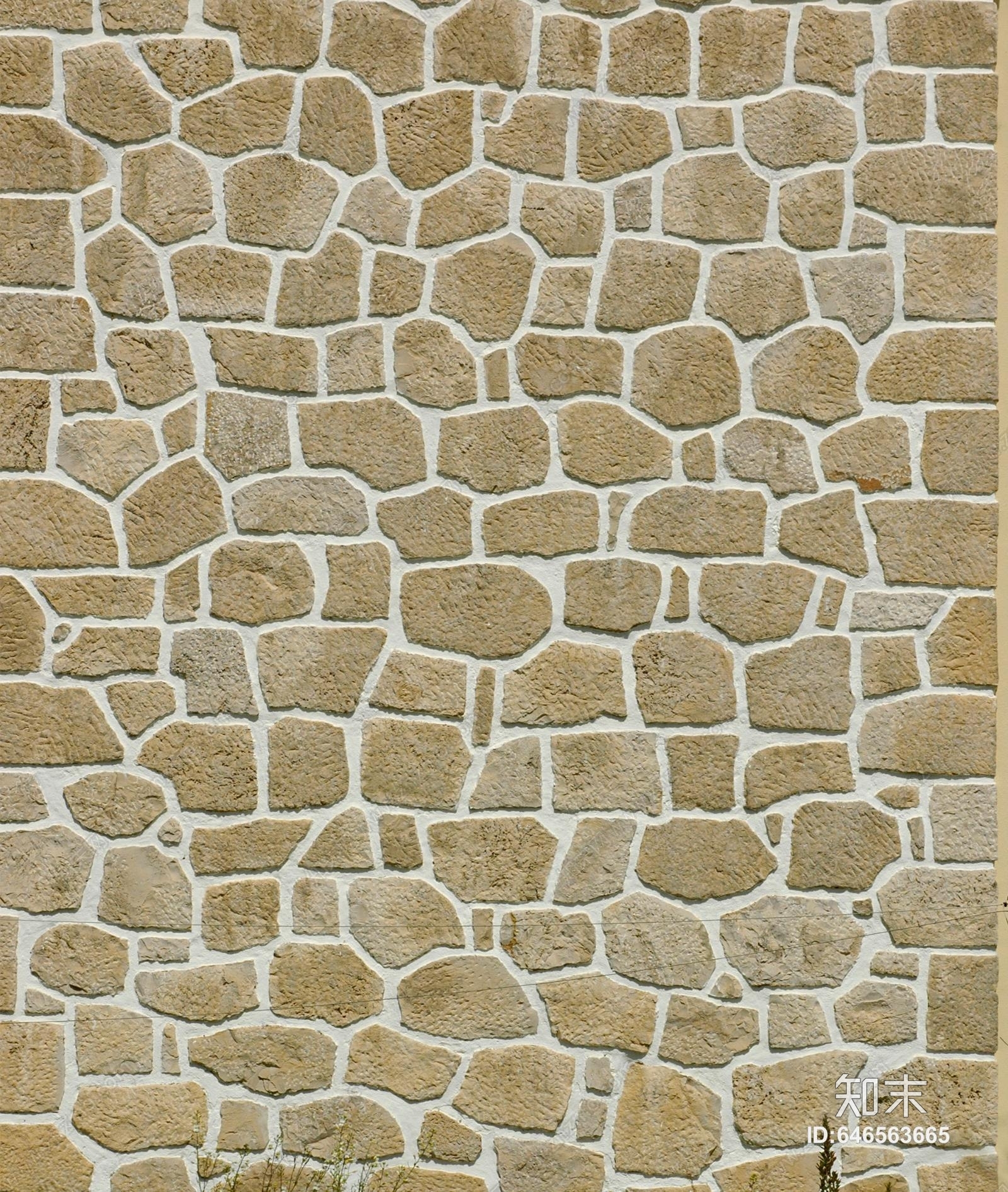 不规则石头砖墙贴图下载【ID:646563665】