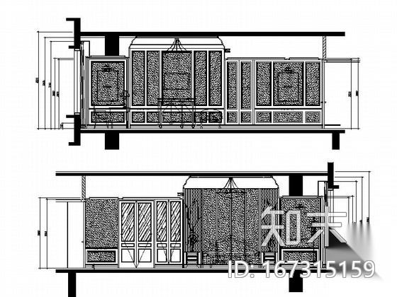 [南通]新城区国家白金五星级国际大酒店装修图（含方案）cad施工图下载【ID:167315159】