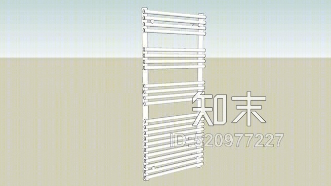 干毛巾散热器SU模型下载【ID:520977227】