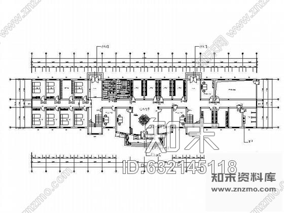 施工图国际机场航空加油站建筑及内装图纸施工图下载【ID:632145118】