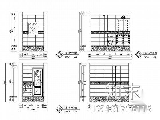 [长沙]生态新城欧式风格两居室装修图cad施工图下载【ID:161716115】