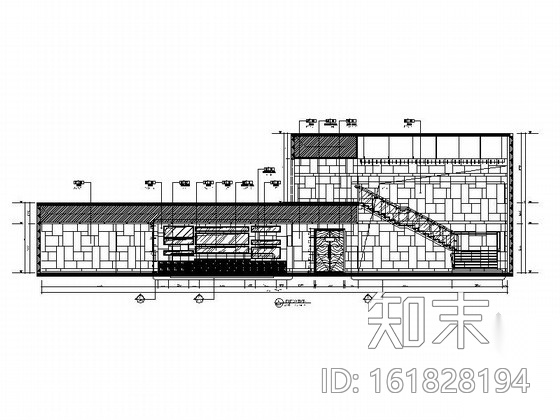 [福建]国际游艇会所游泳馆装修设计施工图（含效果）cad施工图下载【ID:161828194】