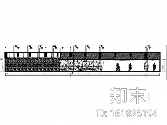 [福建]国际游艇会所游泳馆装修设计施工图（含效果）cad施工图下载【ID:161828194】