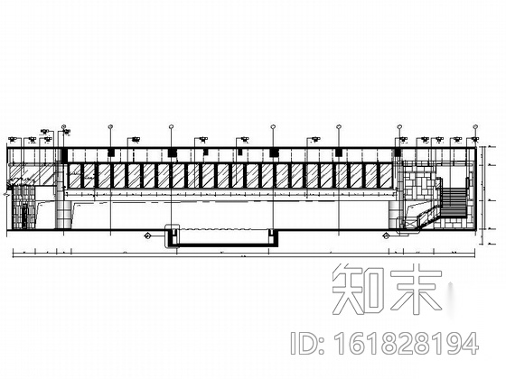 [福建]国际游艇会所游泳馆装修设计施工图（含效果）cad施工图下载【ID:161828194】