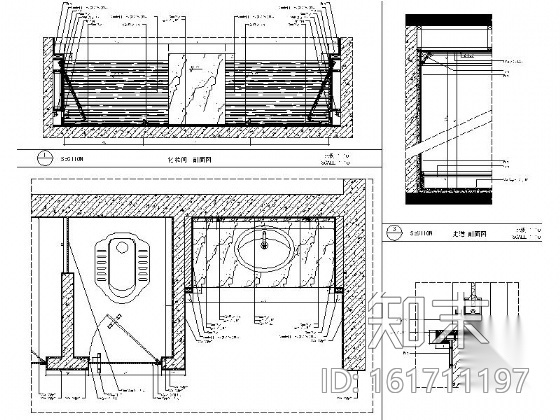 [深圳]欧式售楼处室内装饰设计图cad施工图下载【ID:161711197】