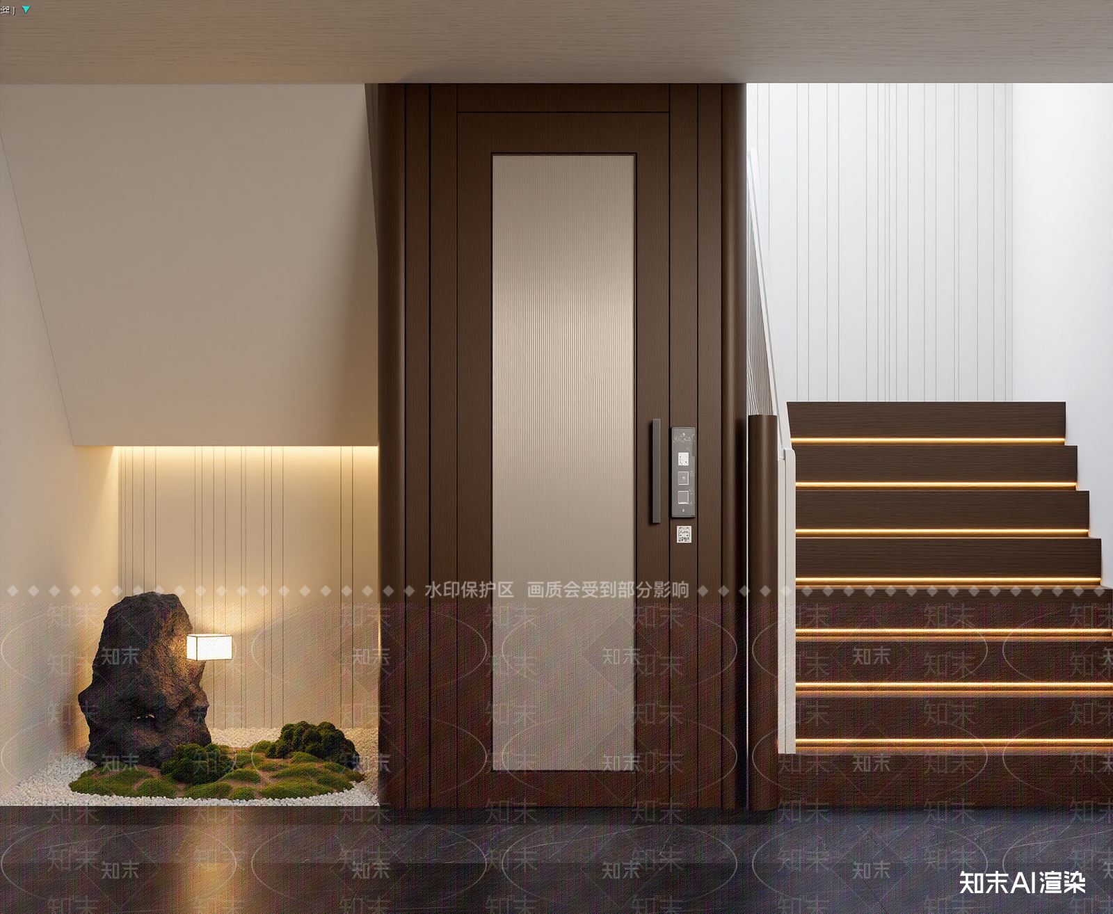 现代玄关3D模型下载【ID:1214564030】