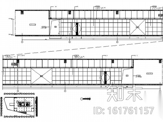 [上海]大型IT企业现代办公楼室内装修施工图（含效果）cad施工图下载【ID:161761157】