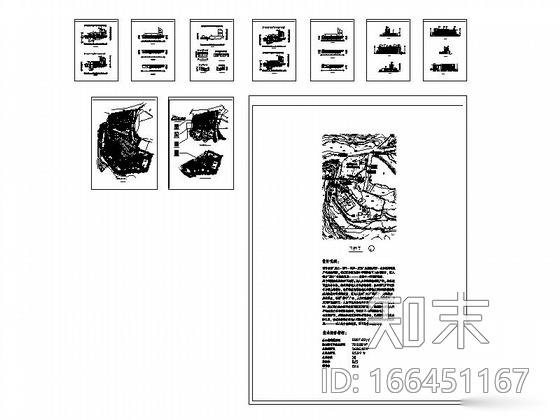 某殡仪馆规划、建筑方案CAD图施工图下载【ID:166451167】