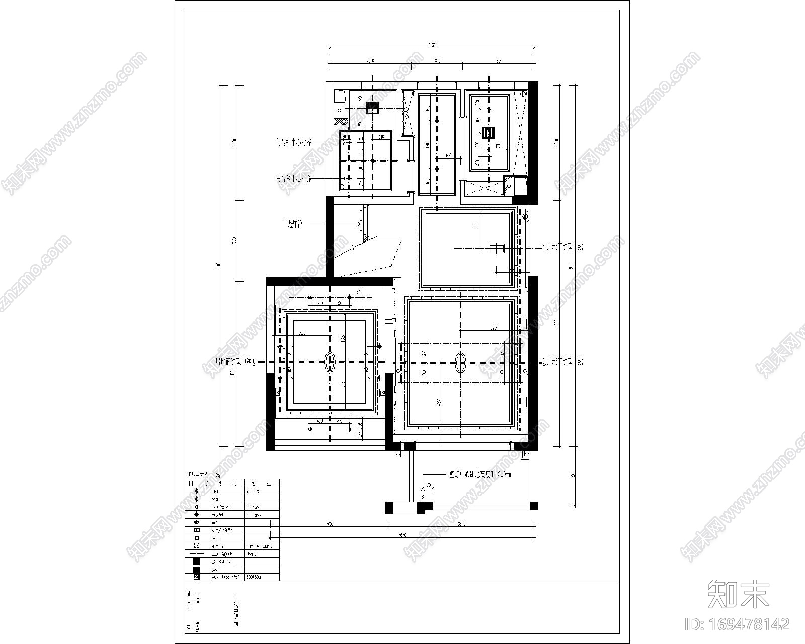 loft单身公寓样板间整套施工图施工图下载【ID:169478142】