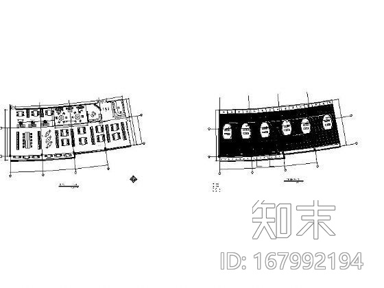 报刊阅览室平面施工图下载【ID:167992194】