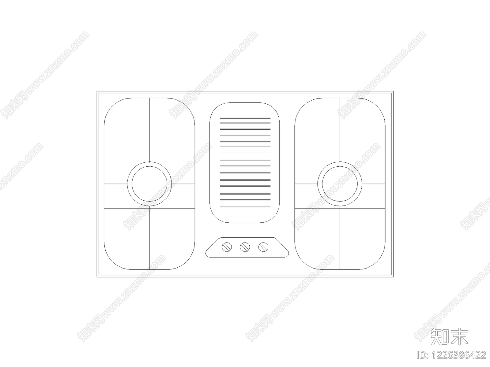 柜子cad施工图下载【ID:1226386422】