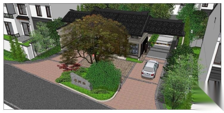 [浙江]苏式园林风格居住区景观深化设计（知名设计公司...cad施工图下载【ID:161072120】