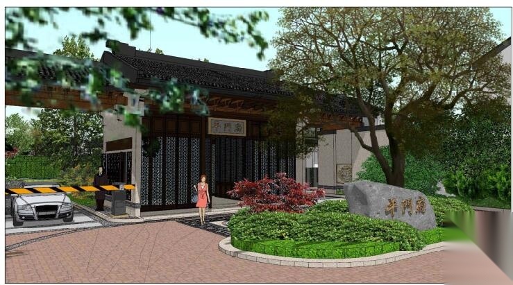 [浙江]苏式园林风格居住区景观深化设计（知名设计公司...cad施工图下载【ID:161072120】